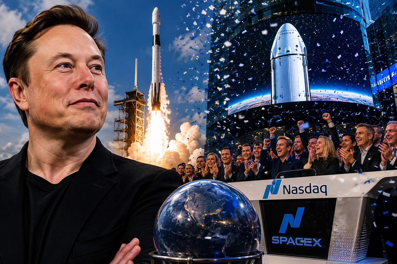 SpaceX Goes Public in Biggest Stock Market Launch Ever