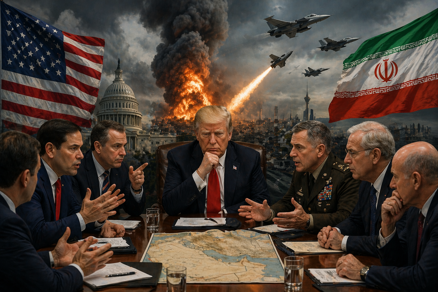 Trump Administration Divided on Iran War Strategy