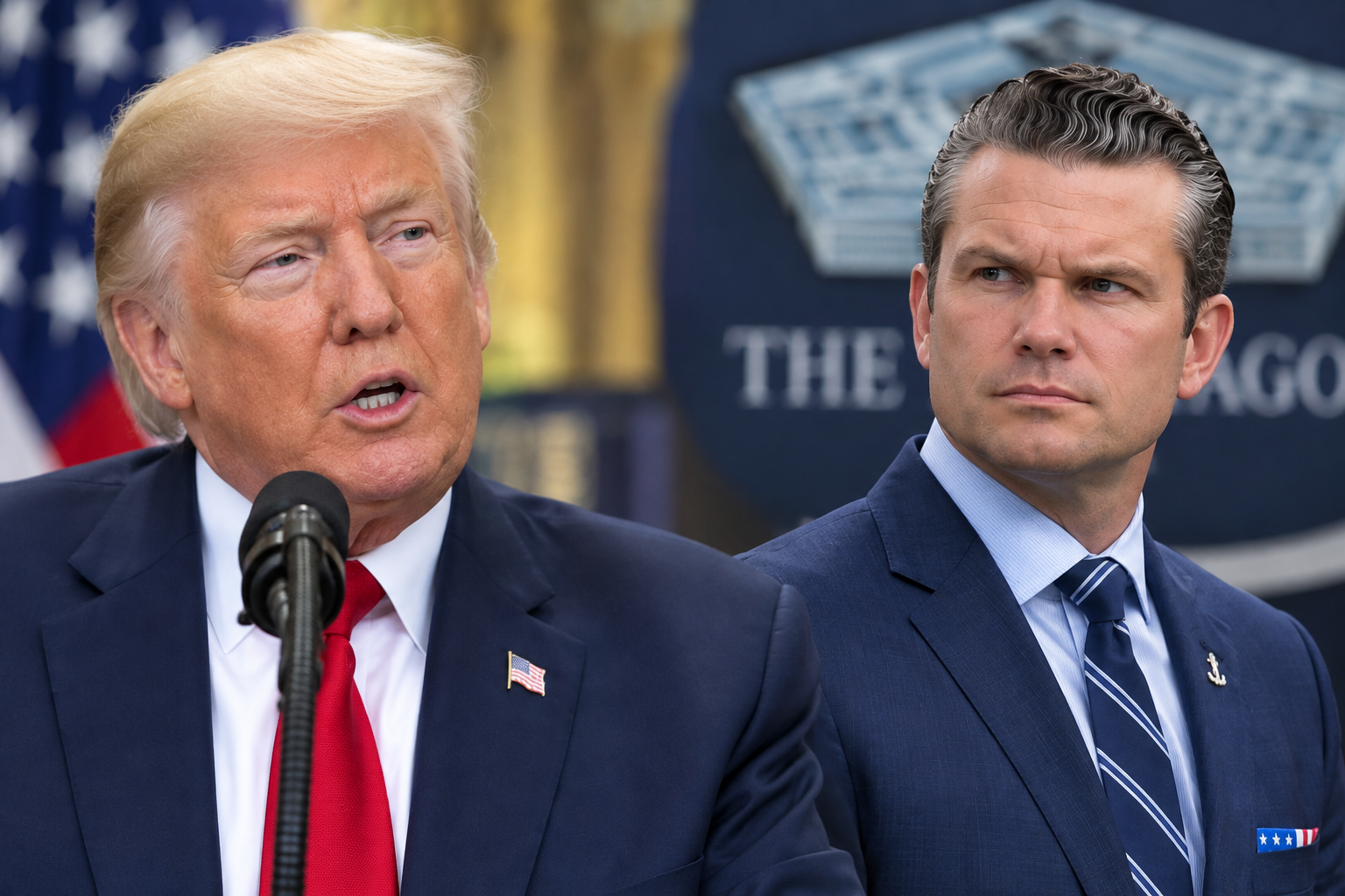 Trump and Hegseth Say Iran Must Never Obtain Nuclear Weapons