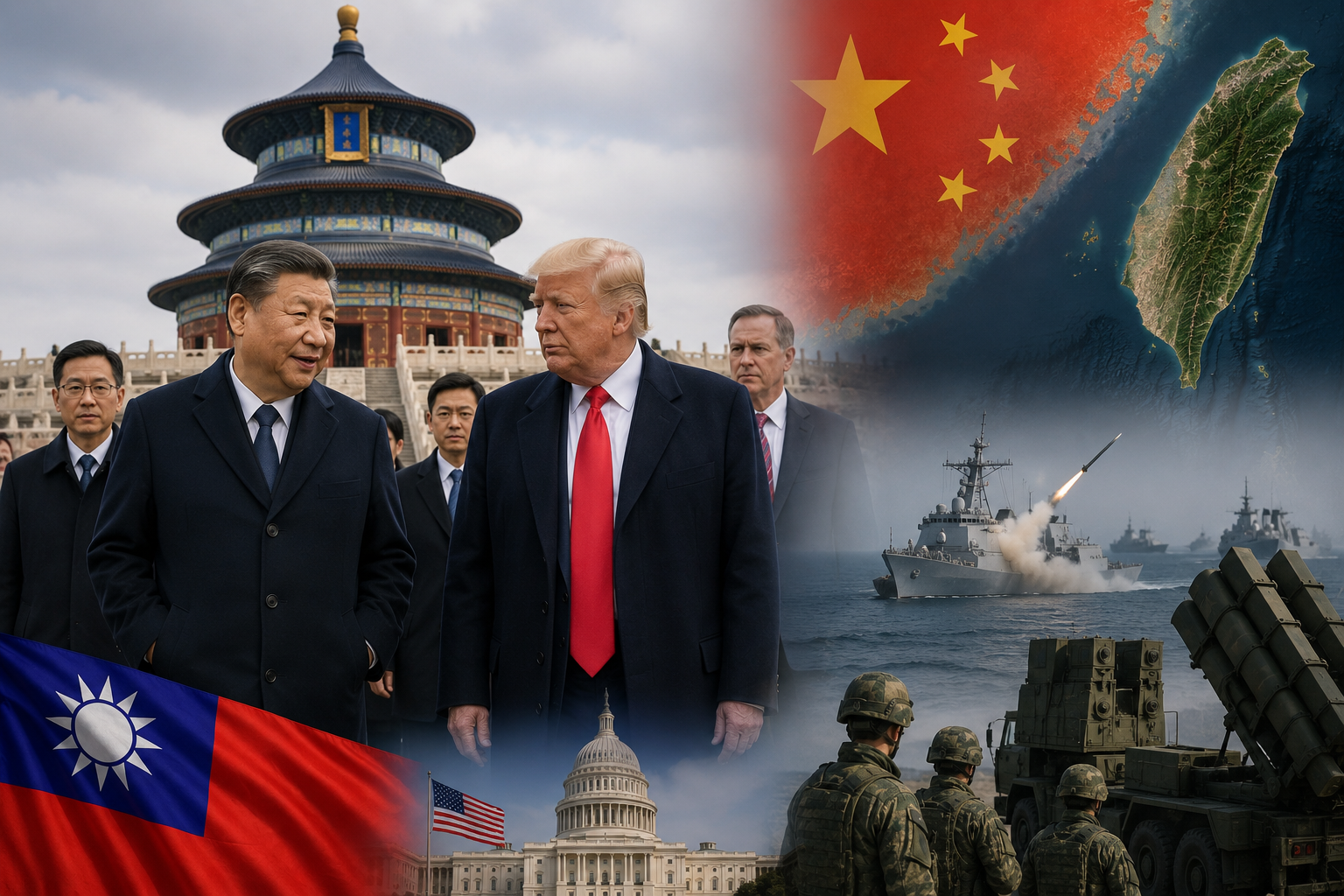 Trump Avoids Taiwan Question During Talks With Xi