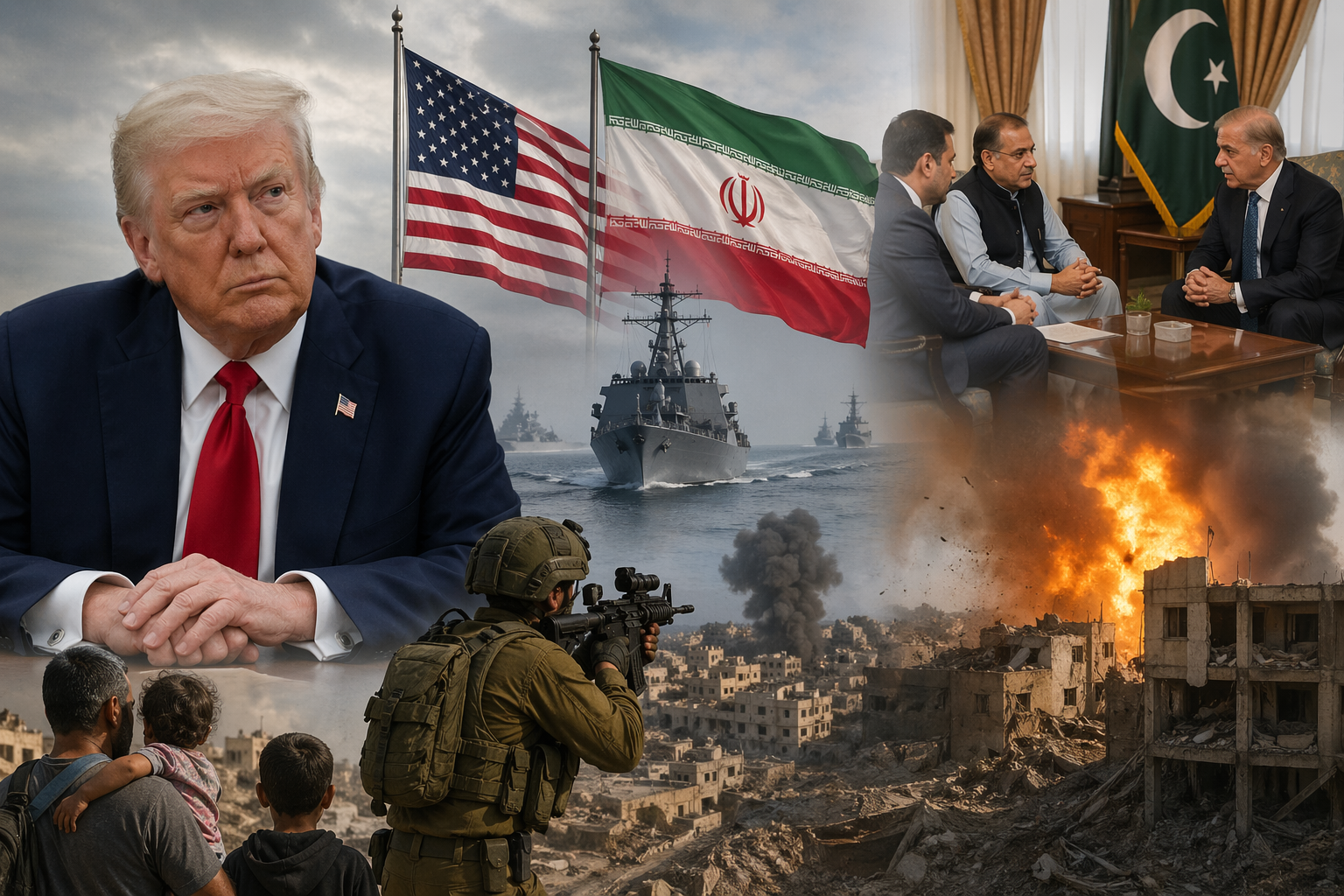 Trump Extends Iran Ceasefire as Pakistan Talks Face Uncertainty