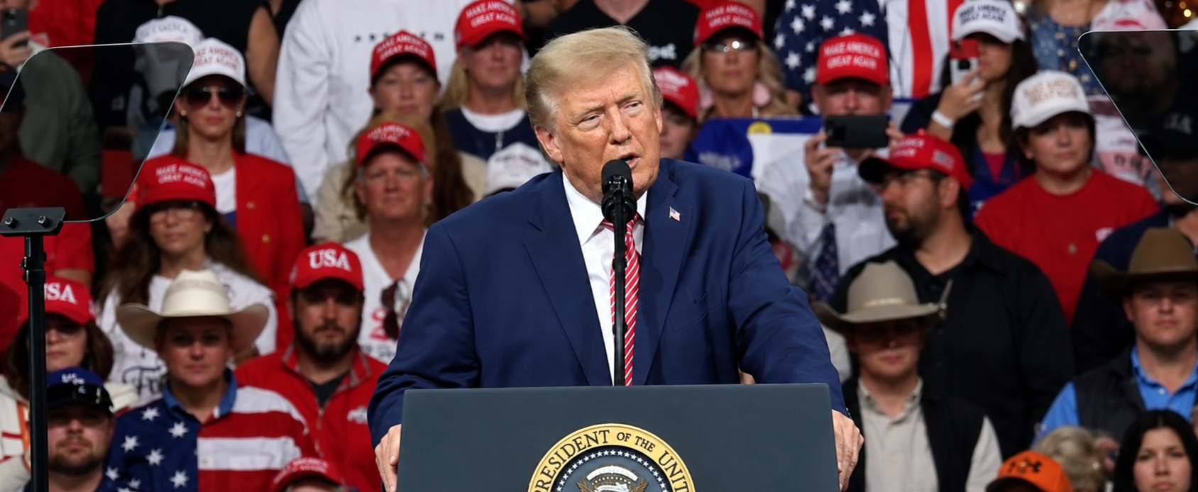 Trump Holds Kansas Rally, Announces $8 Billion in Farmer Aid and Attacks Democra