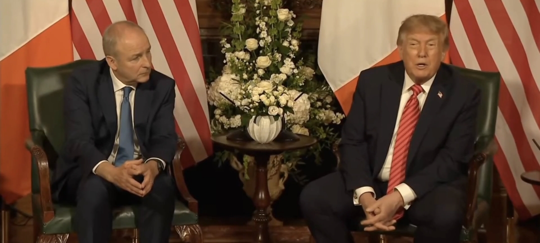 Trump Says a United Ireland Would Be a “Great Thing”