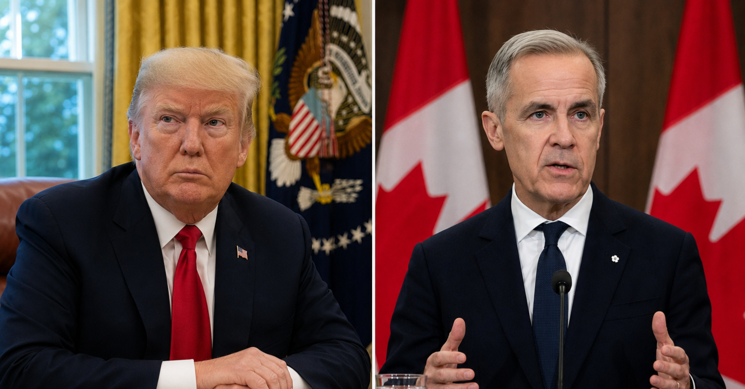 Trump Threatens 50% Tariffs on Canadian Vehicles as Trade Talks Collapse