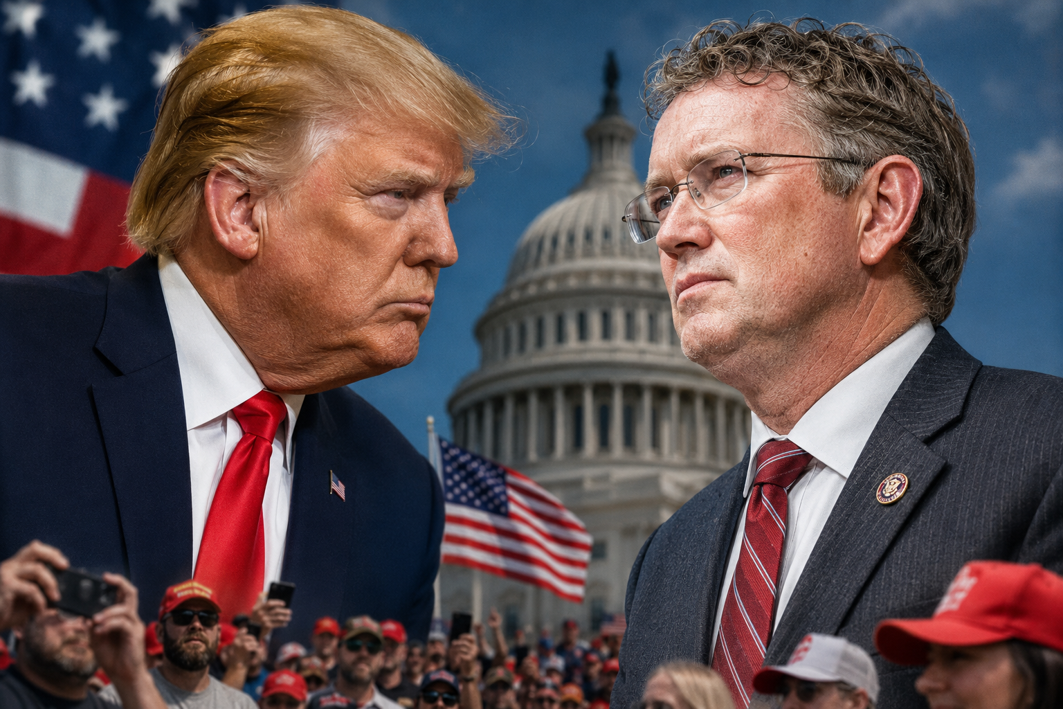 Trump vs Massie