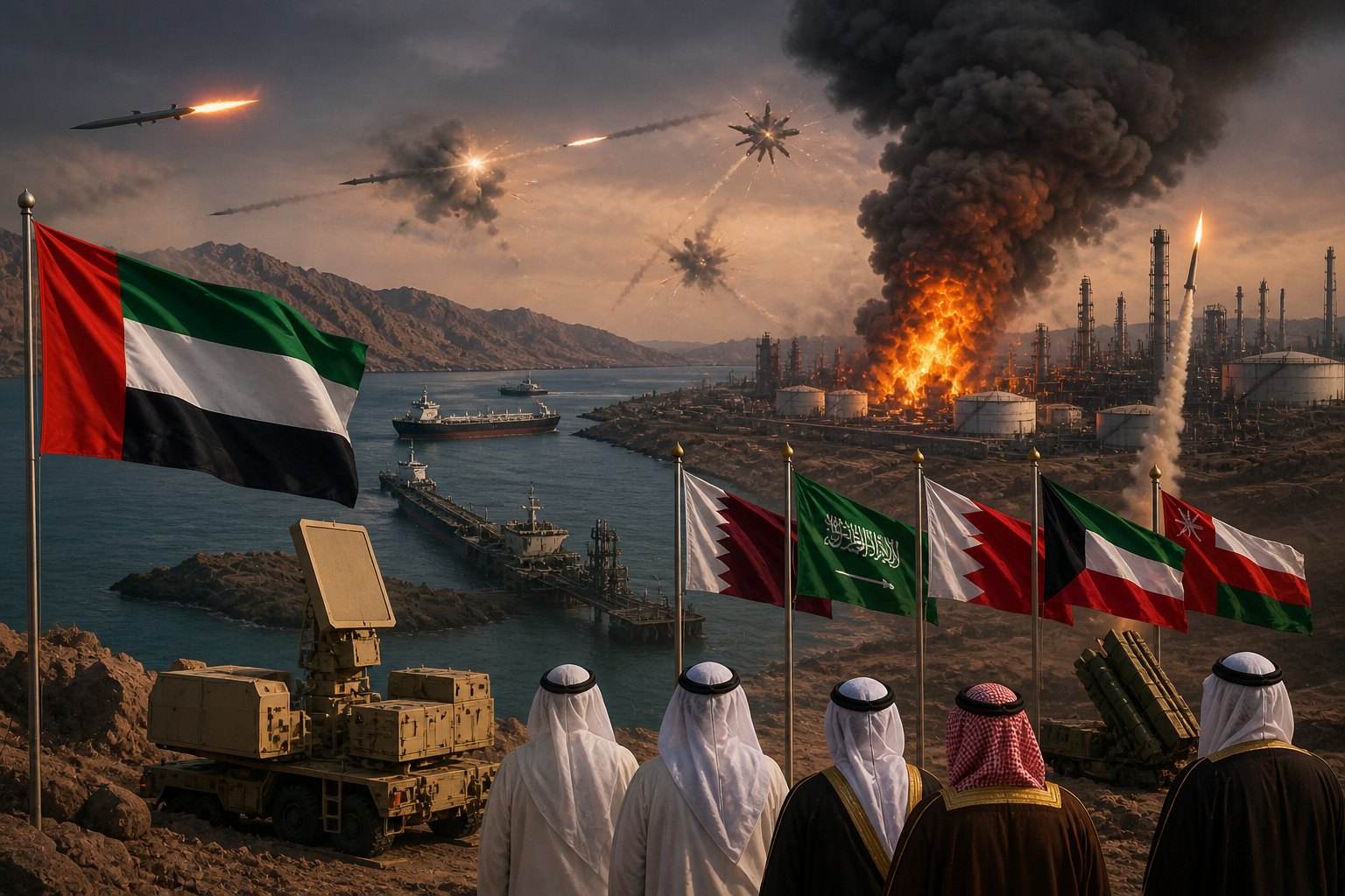 UAE Strikes Raise Fears of Wider Gulf Conflict