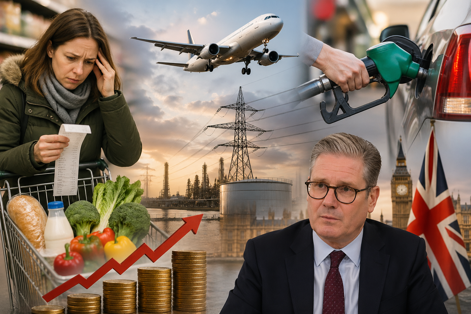 UK May Face Higher Prices for Months After Iran War