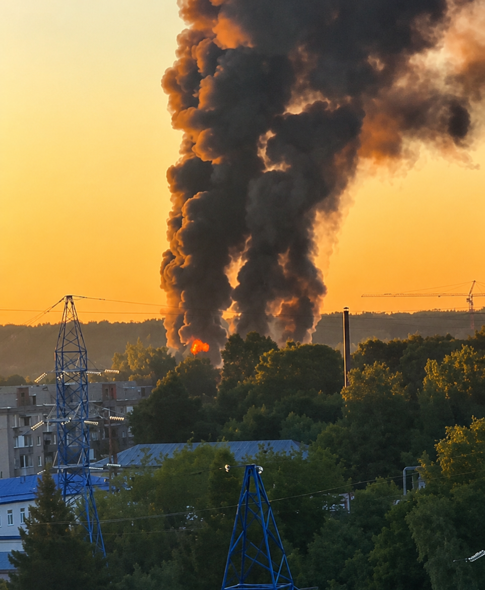 Ukrainian Drone Strikes Hit Russian Warehouses, Killing Eight People