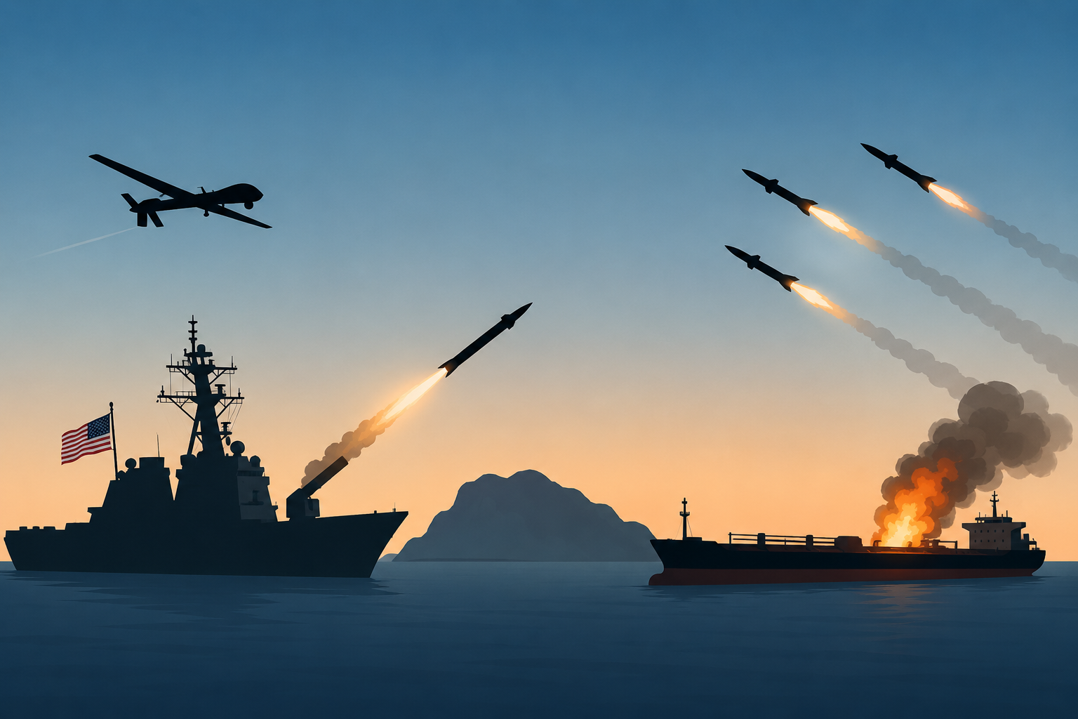 US and Iran Exchange New Strikes as Ceasefire Talks Stall