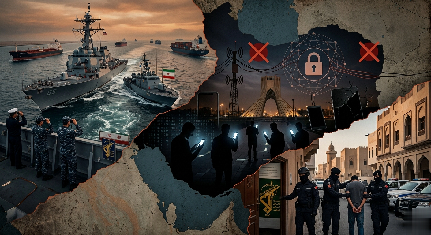 US-Iran tensions rise as Hormuz clashes reported and Bahrain makes arrests