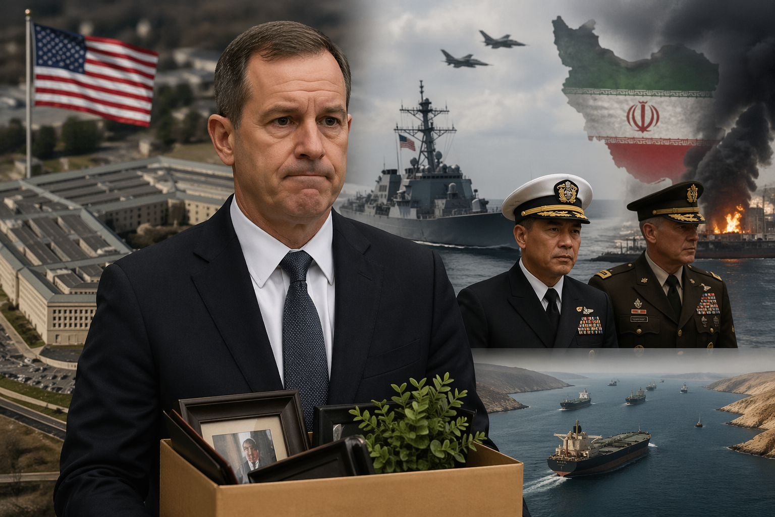 US Navy Secretary Steps Down Amid Rising Tensions with Iran