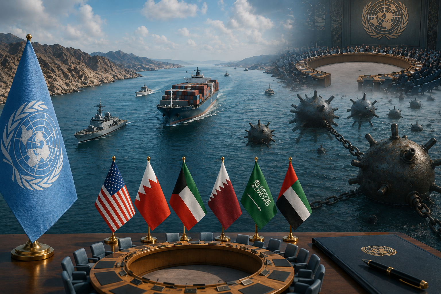US Pushes New UN Resolution on Strait of Hormuz